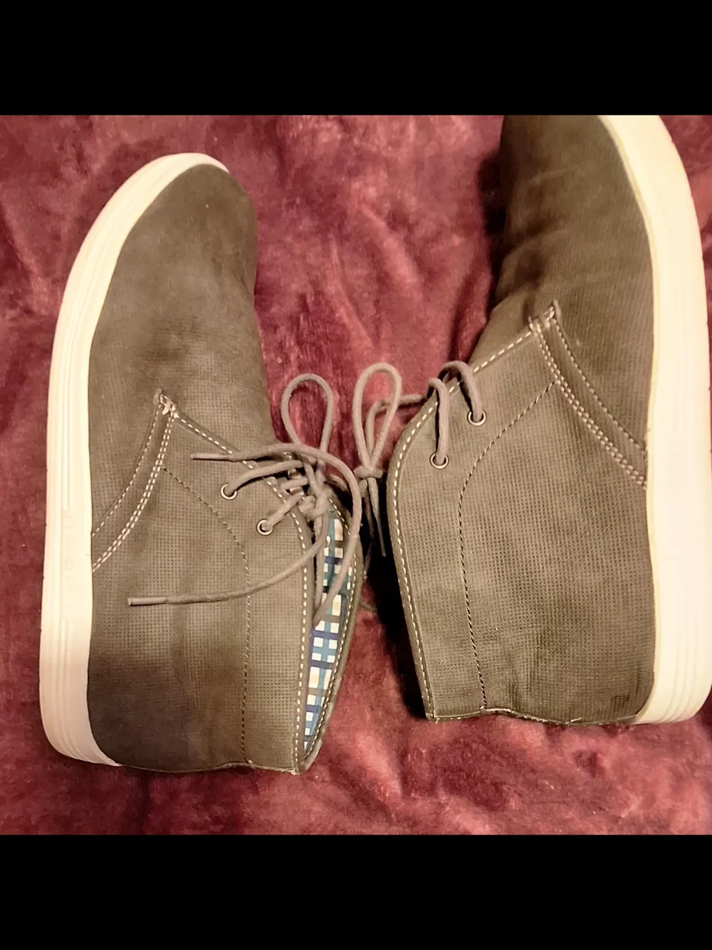 Ben Sherman Men's Grey Casual Lace-Up Shoes